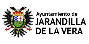 Escudo institucional del Ayuntamiento de Jarandilla de la Vera, colaborador de Blázquez Martín.