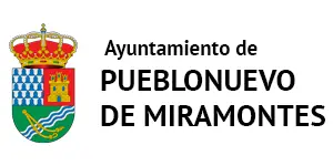 Escudo oficial del Ayuntamiento de Pueblonuevo de Miramontes.