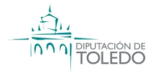 Imagen del escudo oficial de la Diputación Provincial de Toledo.