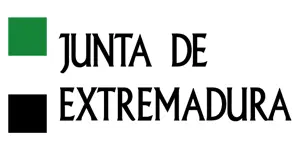Escudo institucional de la Junta de Extremadura, entidad pública colaboradora.